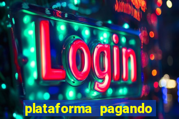 plataforma pagando no cadastro bet